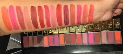 ysl tatouage couture lip stain swatches|ysl lip stain reddit.